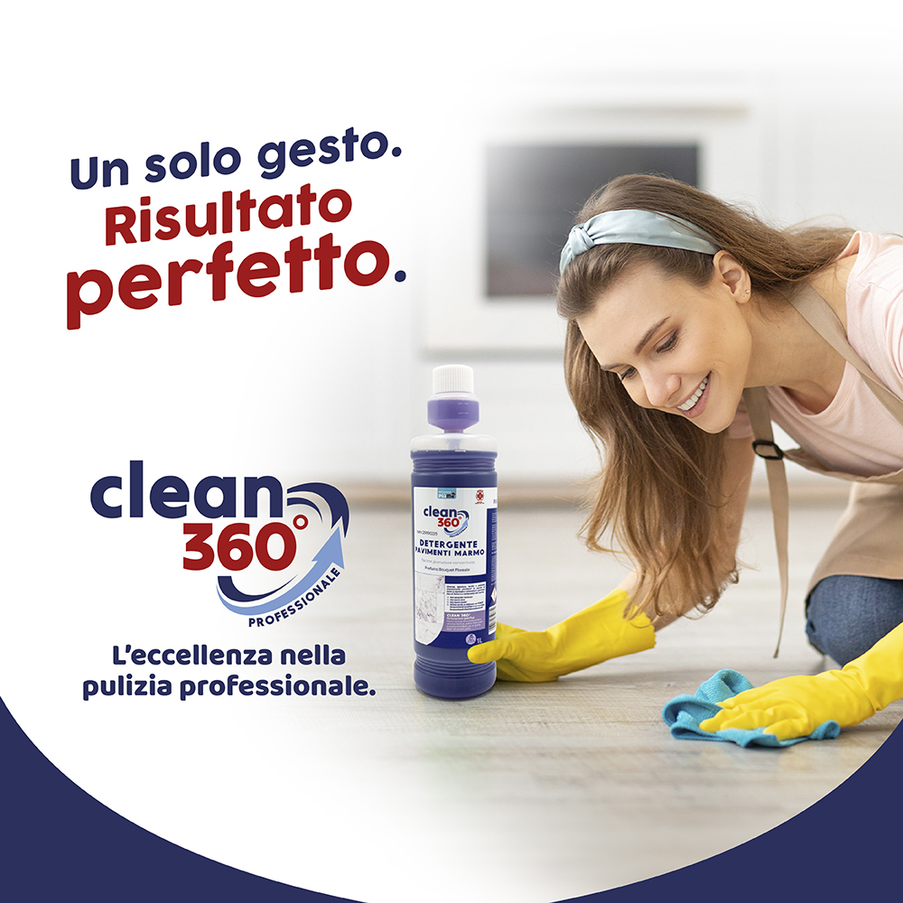 Clean 360: un solo gesto, pulito perfetto