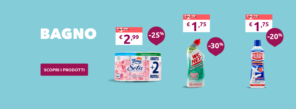 Imperdibili per il mondo Bagno