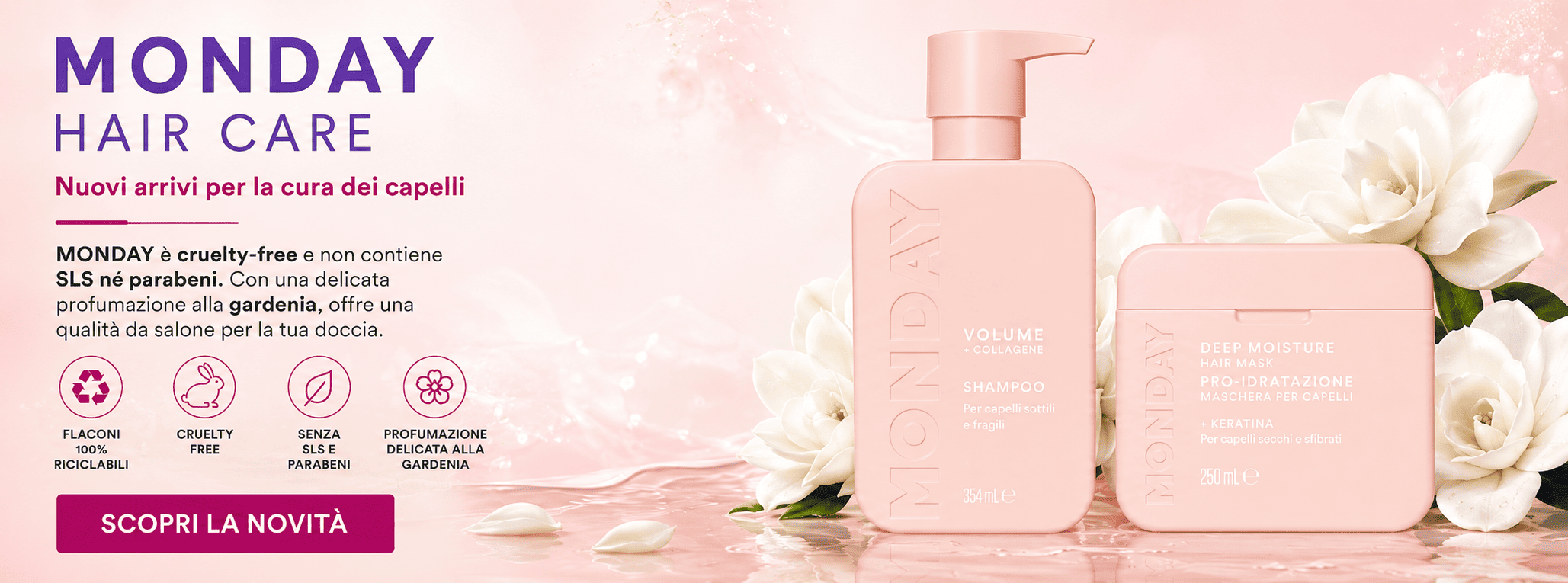MONDAY: finalmente è arrivata la linea che rivoluzionerà la tua haircare!