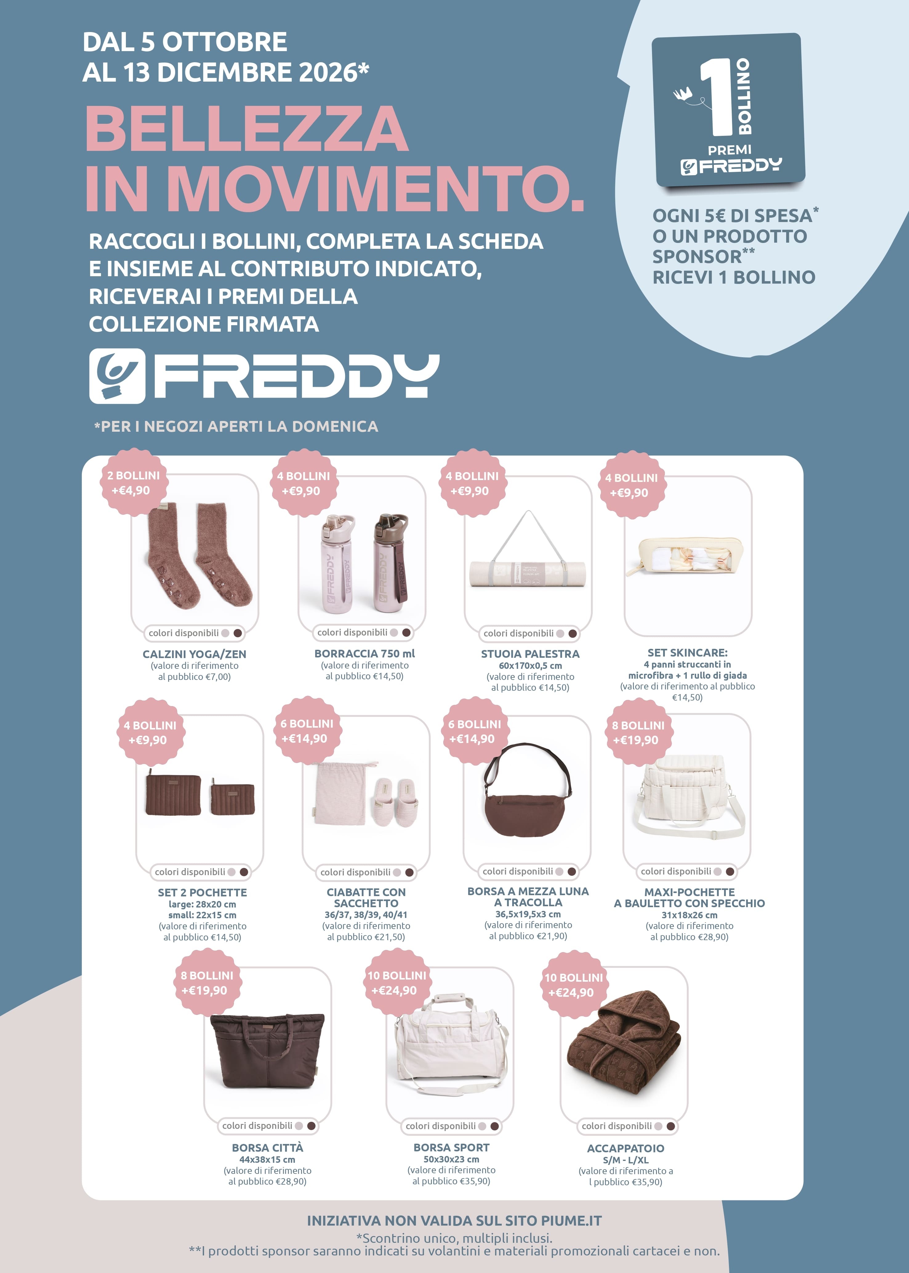 Scopri la collection Freddy