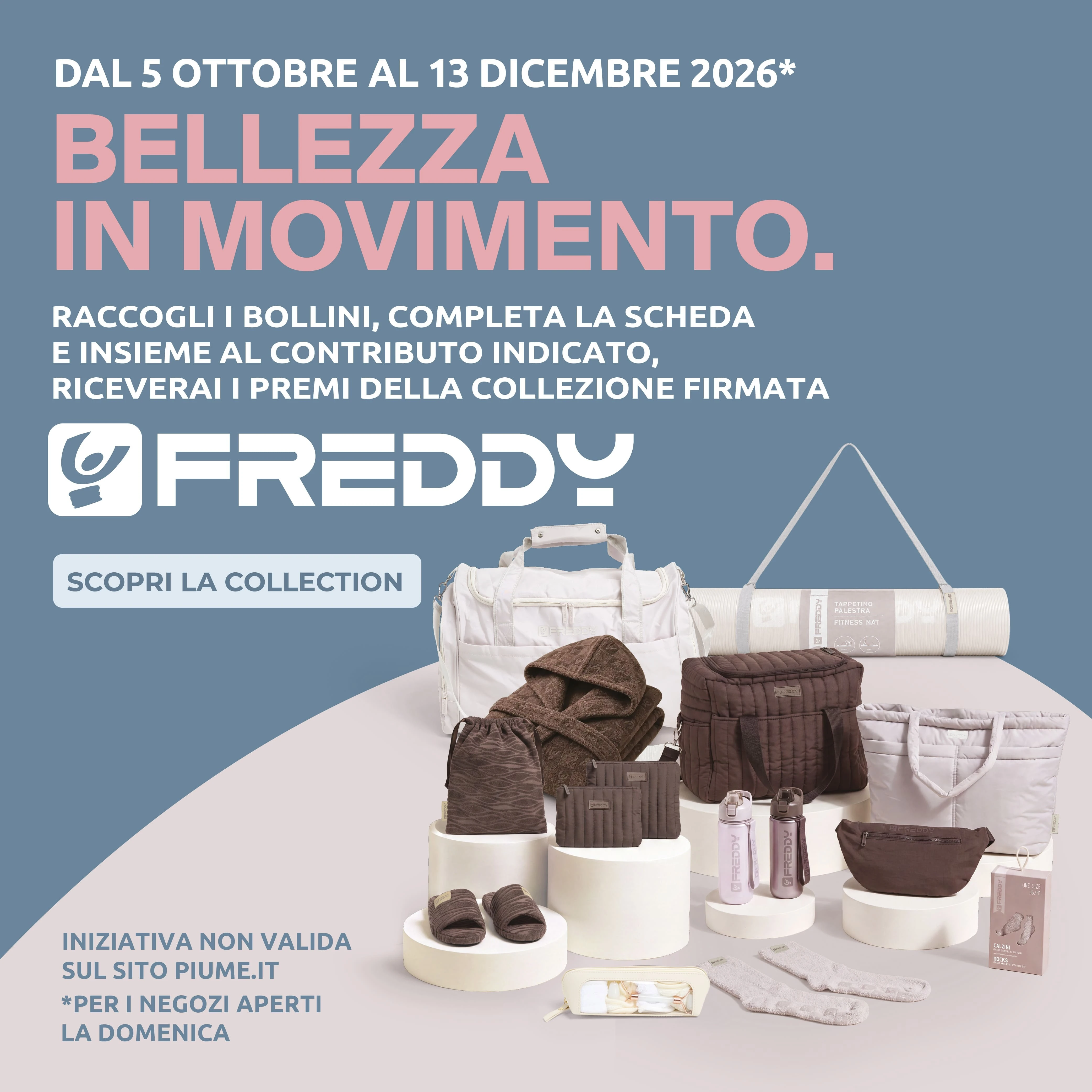 Bellezza in movimento! E' arrivato il nuovo concorso di PiùMe