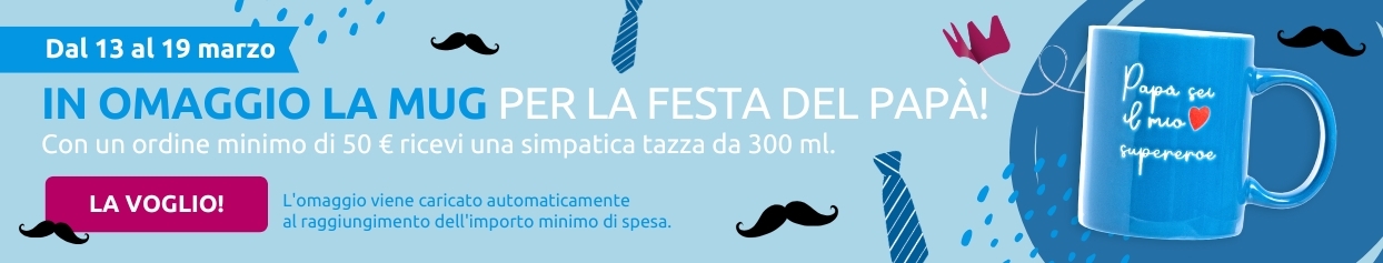In omaggio la Mug per la festa del papà!