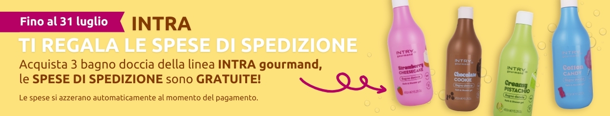 INTRA ti regala le spese di spedizione!
