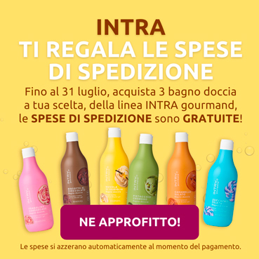 Intra ti regala le spese di spedizioni! Acquista 3 pezzi per avere le spese di spedizione gratuite!