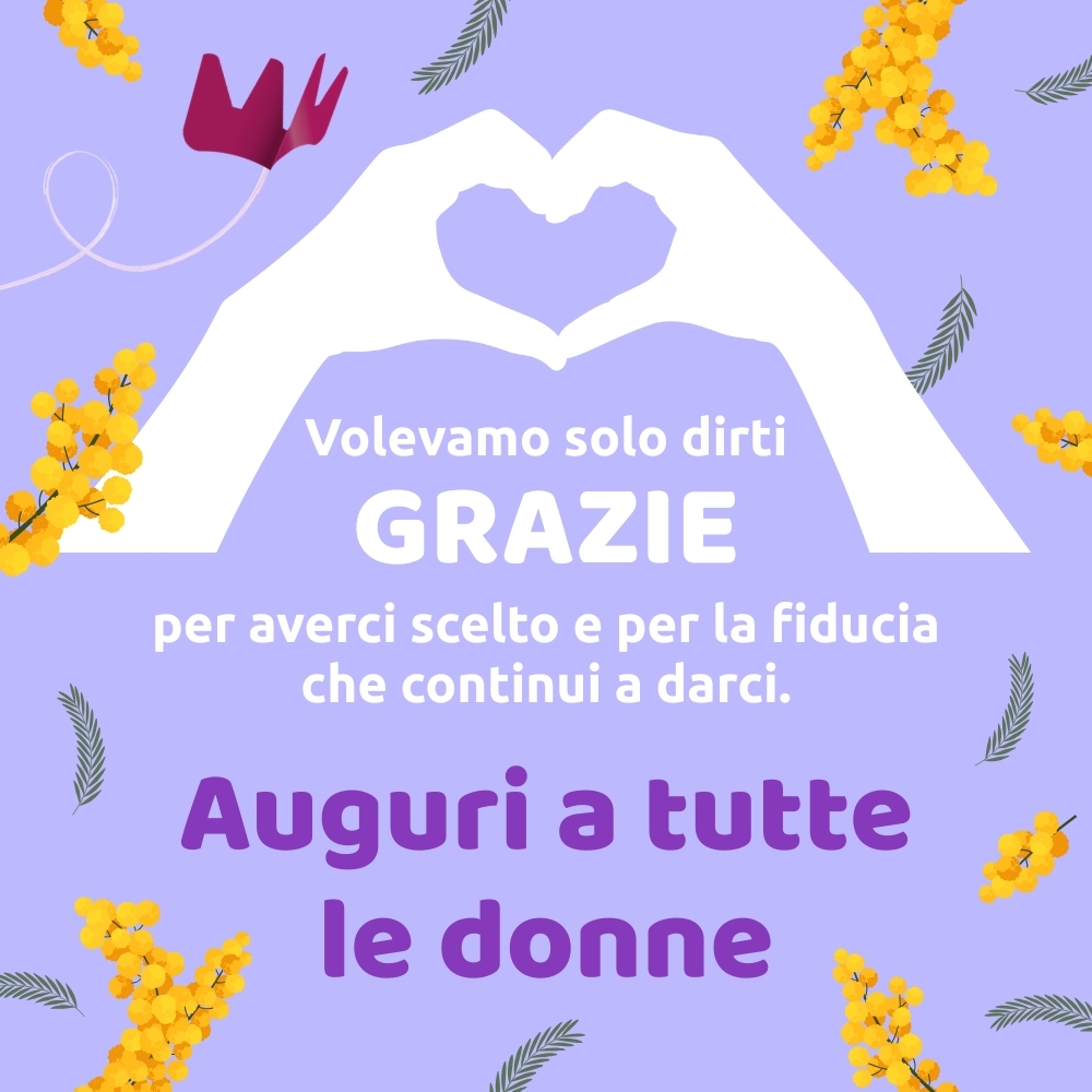 Auguri a tutte le donne