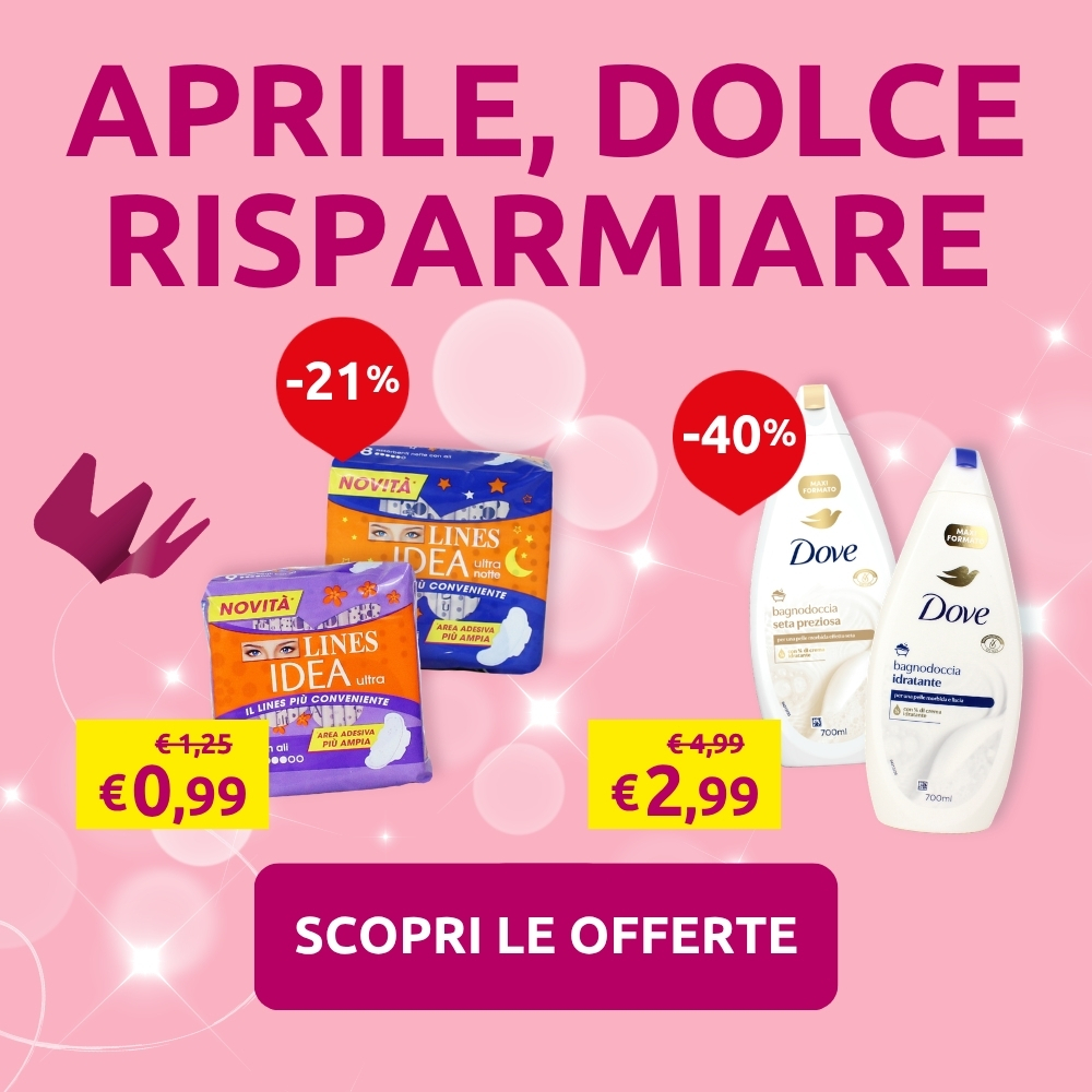 SCOPRI LE OFFERTE IGIENE PERSONA DI MARZO!