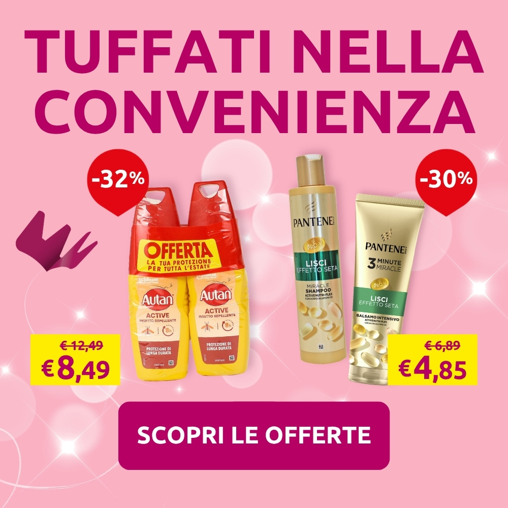 La bella stagione delle offerte:  promozioni reparto persona
