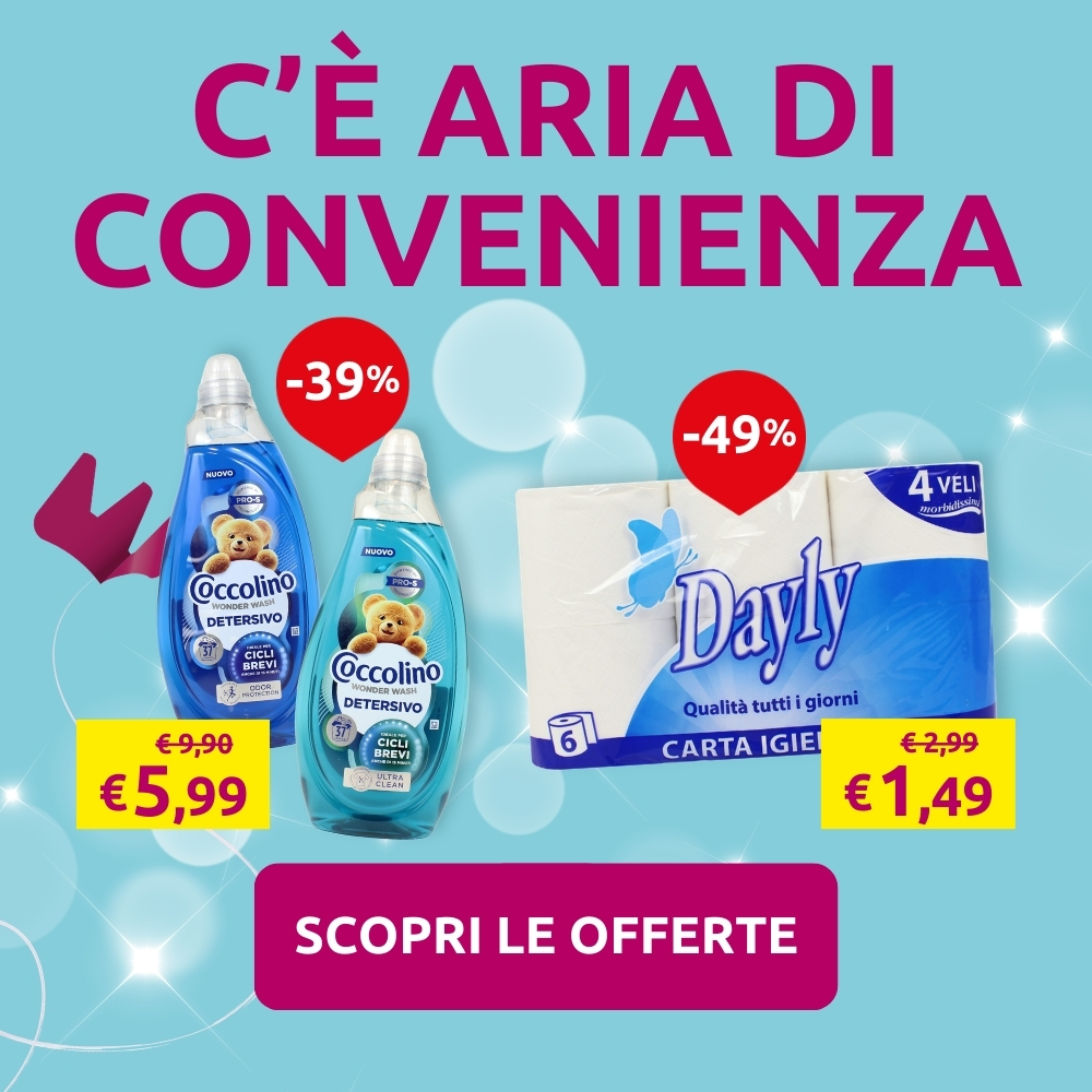 SCOPRI LE OFFERTE DI MARZO