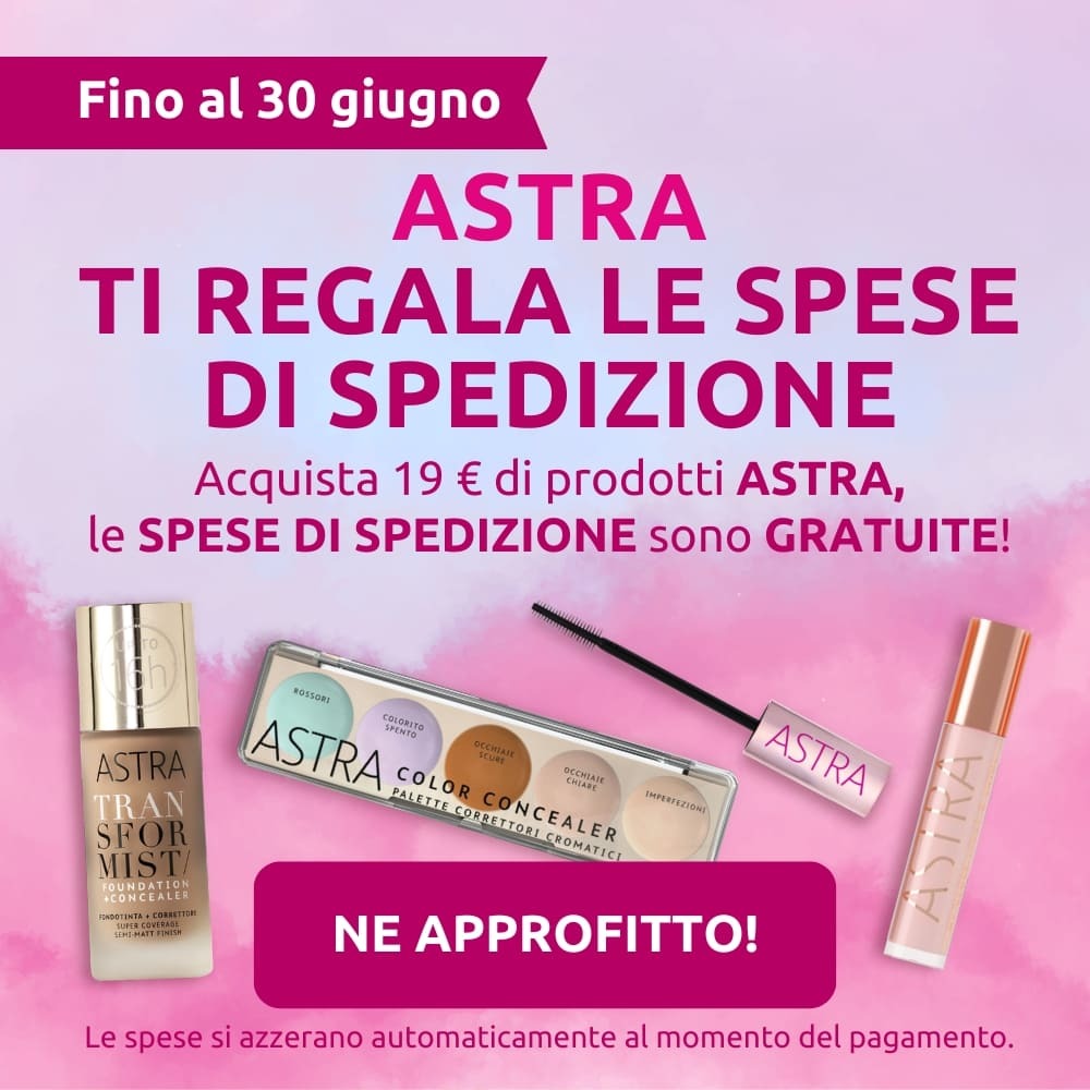 Spese di spedizione gratuite con ASTRA
