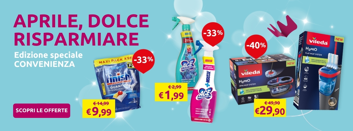 SCOPRI LE OFFERTE DI MARZO