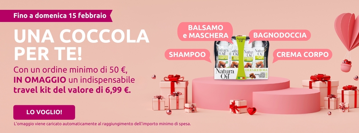 Una coccola per te con un carrello di almeno 50 euro