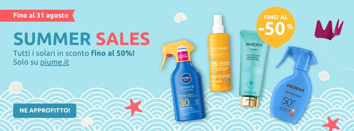 Summer Sales: trova la tua crema solare!