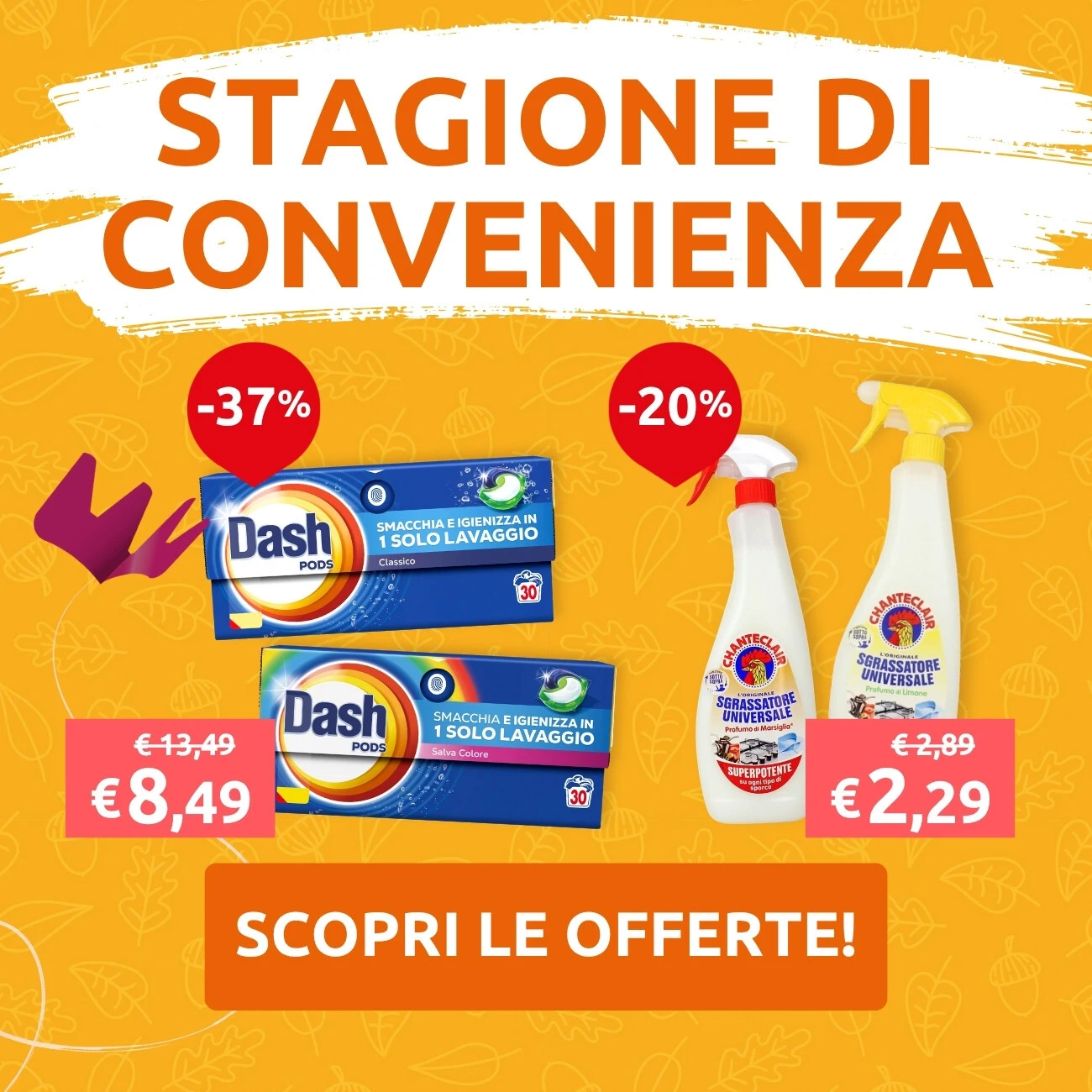Una nuova stagione di convenienza, sono arrivate le promozioni di Ottobre