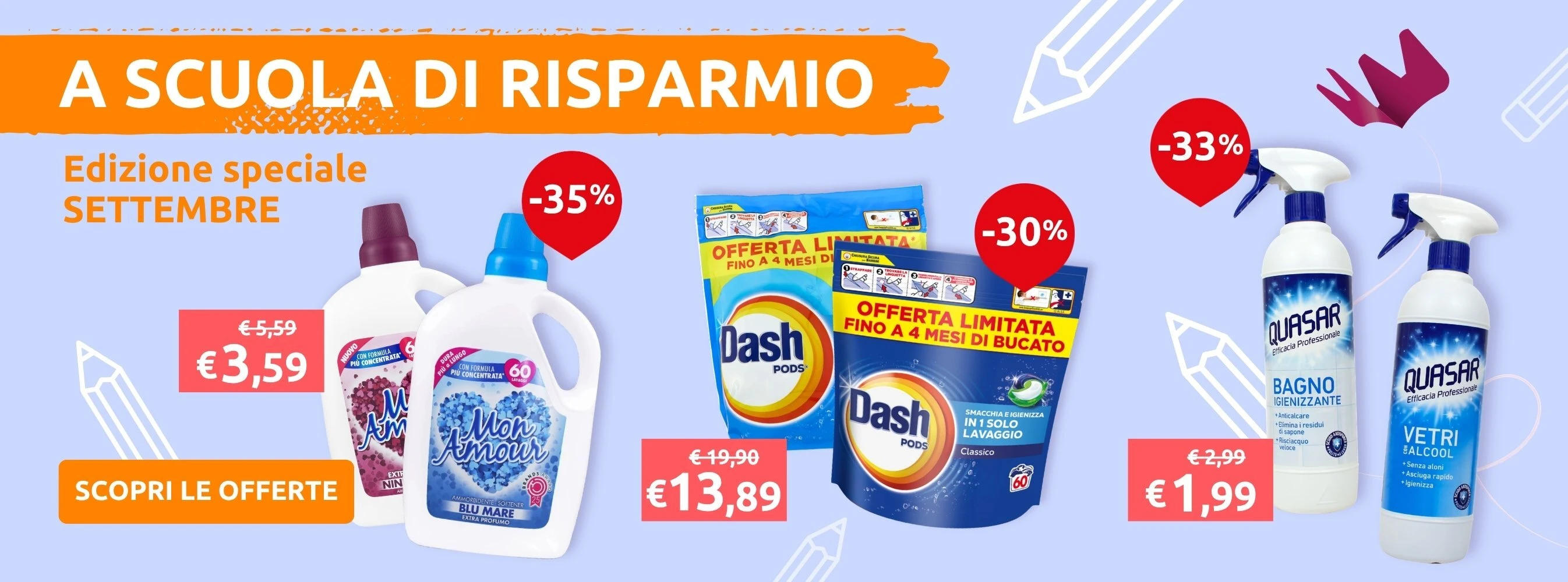 Offerte imperdibili! Scopri le promozioni dedicate alla casa del mese di Settembre