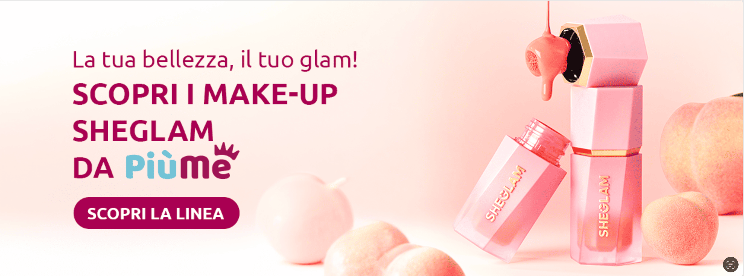 E' arrivato in italia SHEGLAM