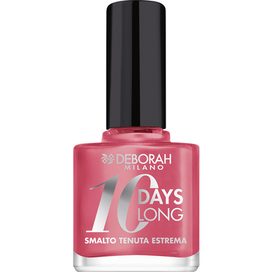 Deborah Milano Nagellack-Set – Stärkende Behandlung + 10 Days Long Lack In Pearly Peach, Für Starke & Glänzende Nägel