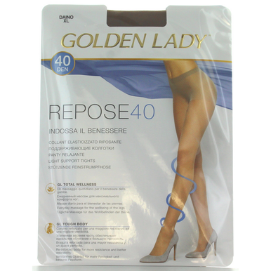 Collants Femme Golden Lady Repose 40D - Voile Fumé (Fume) - Taille 3