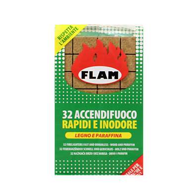 Diavolina Accendifuoco 40 Cubi Bianchi - Sconti su