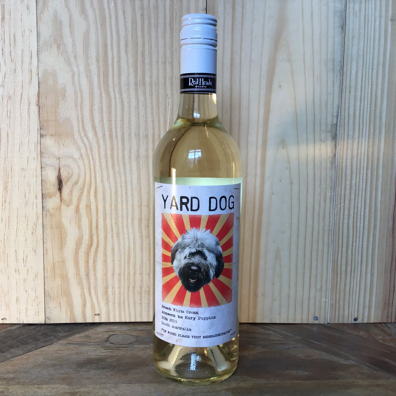 H) Red Heads Studios Yard Dog White Blend 57th Street Wines