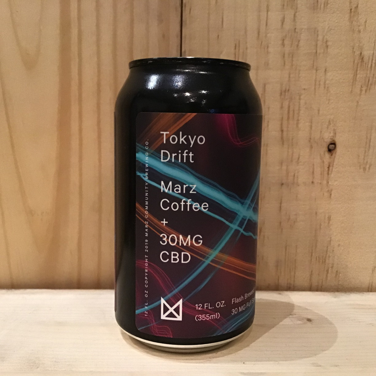 Marz - Tokyo Drift - Cold Brew Hemp Infused Coffee - 12oz Can