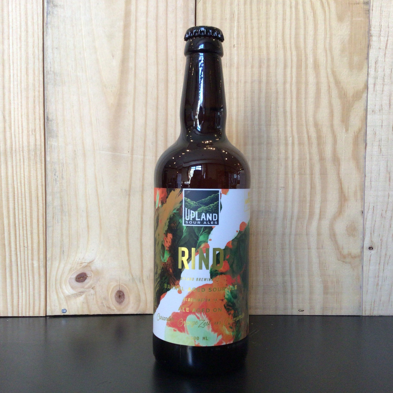 Upland Rind Barrelaged Sour Ale w/ Coriander, Orange Zest