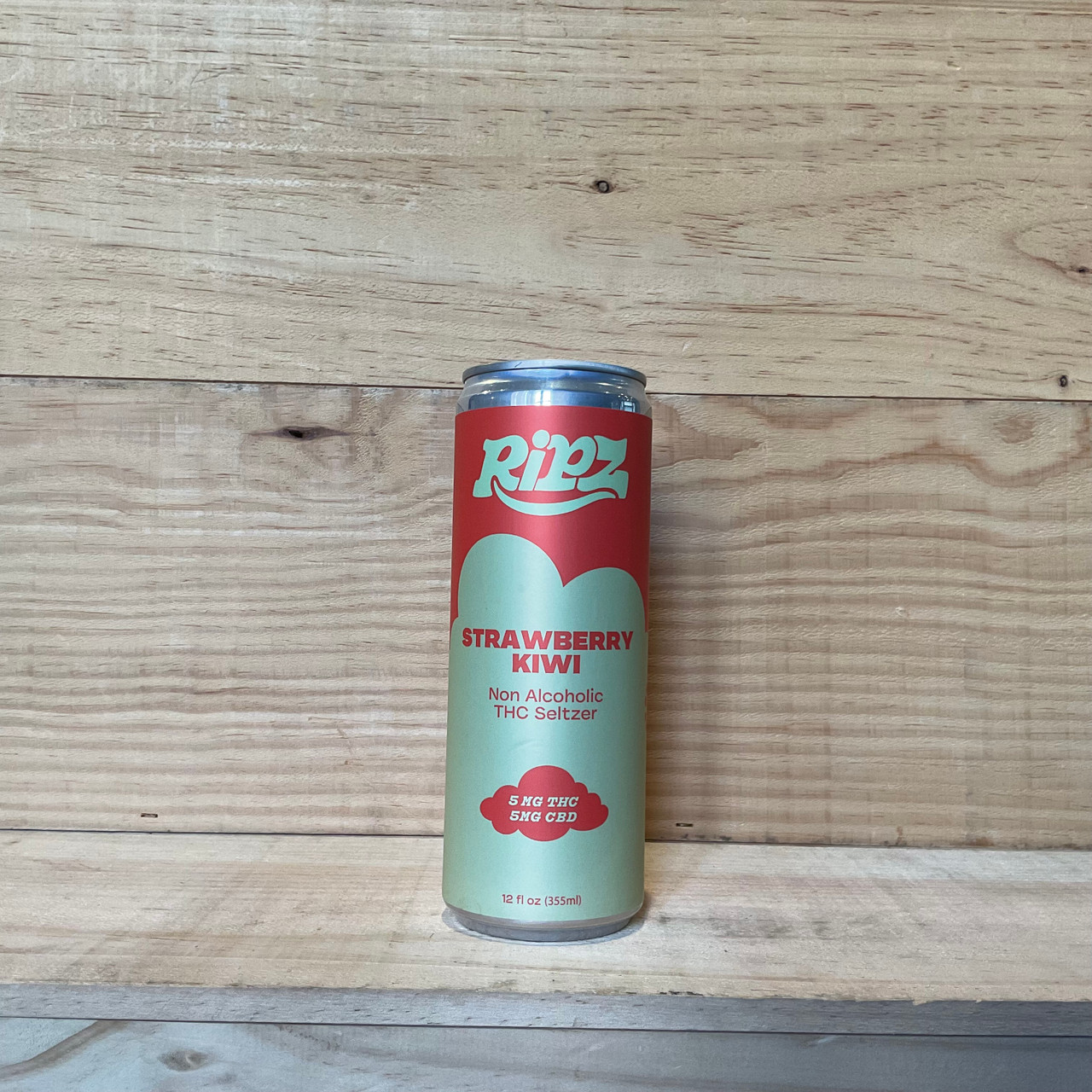RiPz -Passion Fruit - 5mg THC infused seltzer - 12oz can - 57th