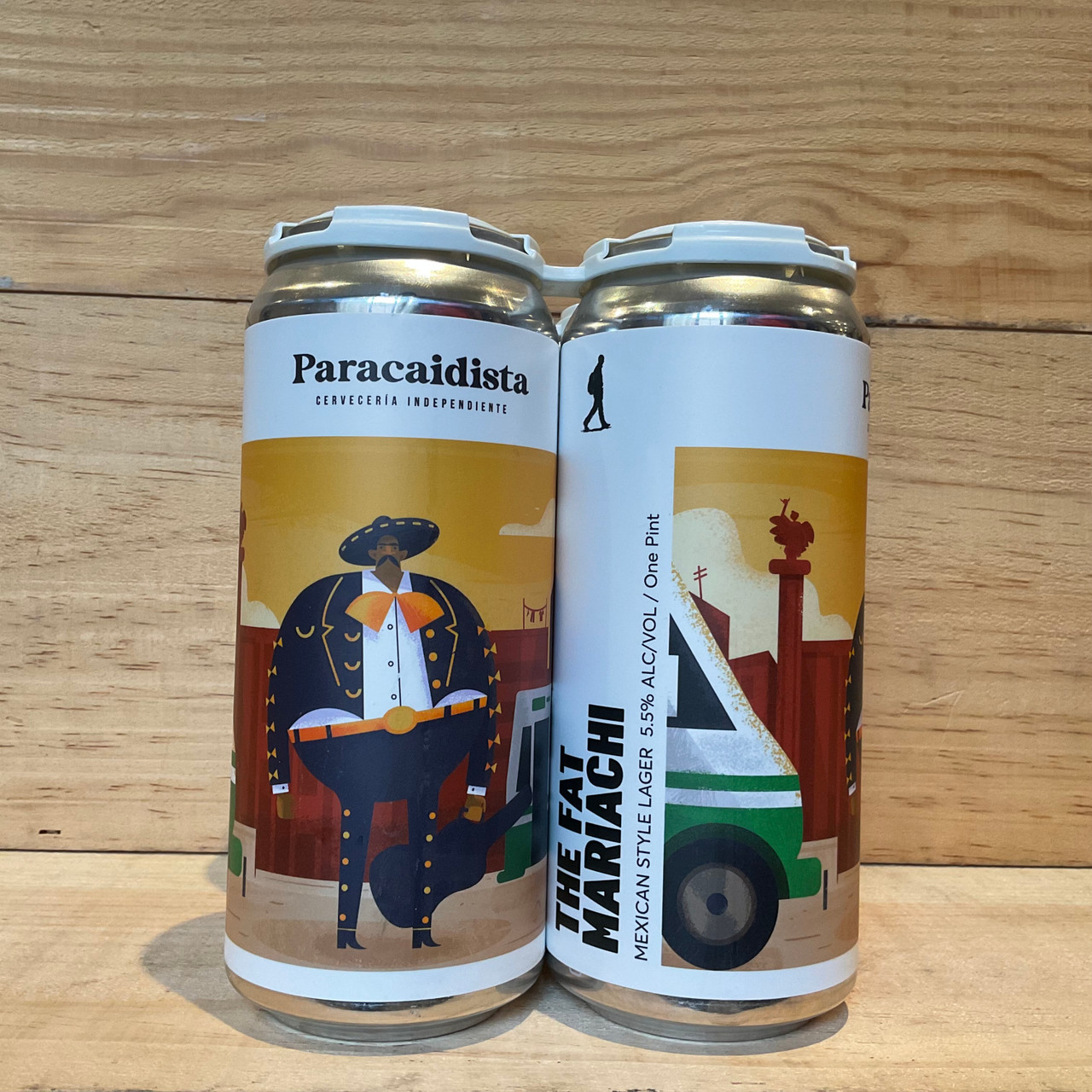 D) Paracaidista - The Fat Mariachi - Mexican Style Lager - 57th