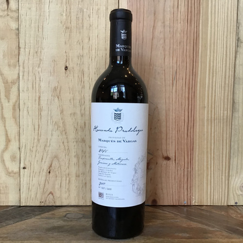 (I) Marques de Vargas - "Hacienda Pradolagar" - (Black Foil) Single Vineyard Reserva Rioja