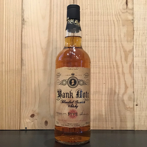 (M) Bank Note - Blended 5yr Scotch Whisky
