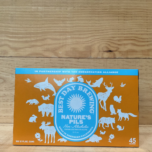 Best Day Brewing - Nature's Pils - Non Alcoholic Pilsner Beer