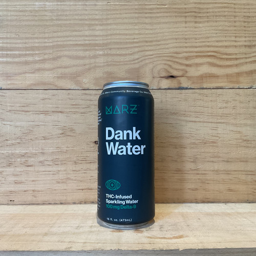 Marz - Dank Water - Sparkling water infused with 100mg of THC - 16oz Can