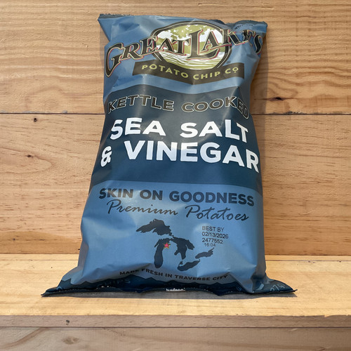 Great Lakes  Sea Salt & Vinegar Potato Chips 8oz