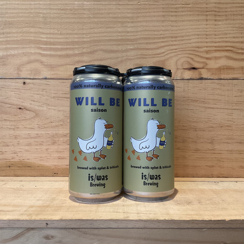 Is/was - Will Be Saison w/ Spelt & Triticale - 4pk