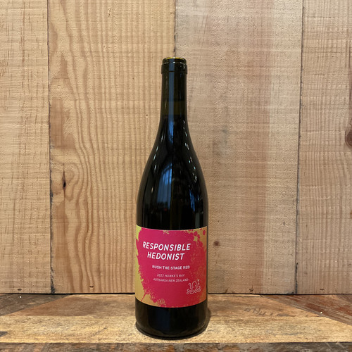 Responsible Hedonist - "Rush the Stage Red" Hawke's Bay Syrah
