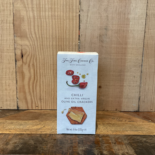 The Fine Cheese Co - Chilli And Extra Virgin Olive Oil Crackers 4.4oz