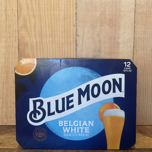 Blue Moon 12pks - Belgian-style Wheat Ale 12oz cans