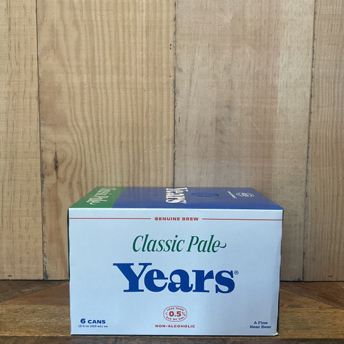 Years - "Classic Pale" Non-Alcoholic Beer