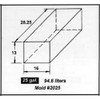 25 Gallon Water or Waste Holding Tank | TRI-WH-2025