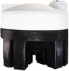 550 Gallon Cone Bottom Tank with Poly Stand | 44649