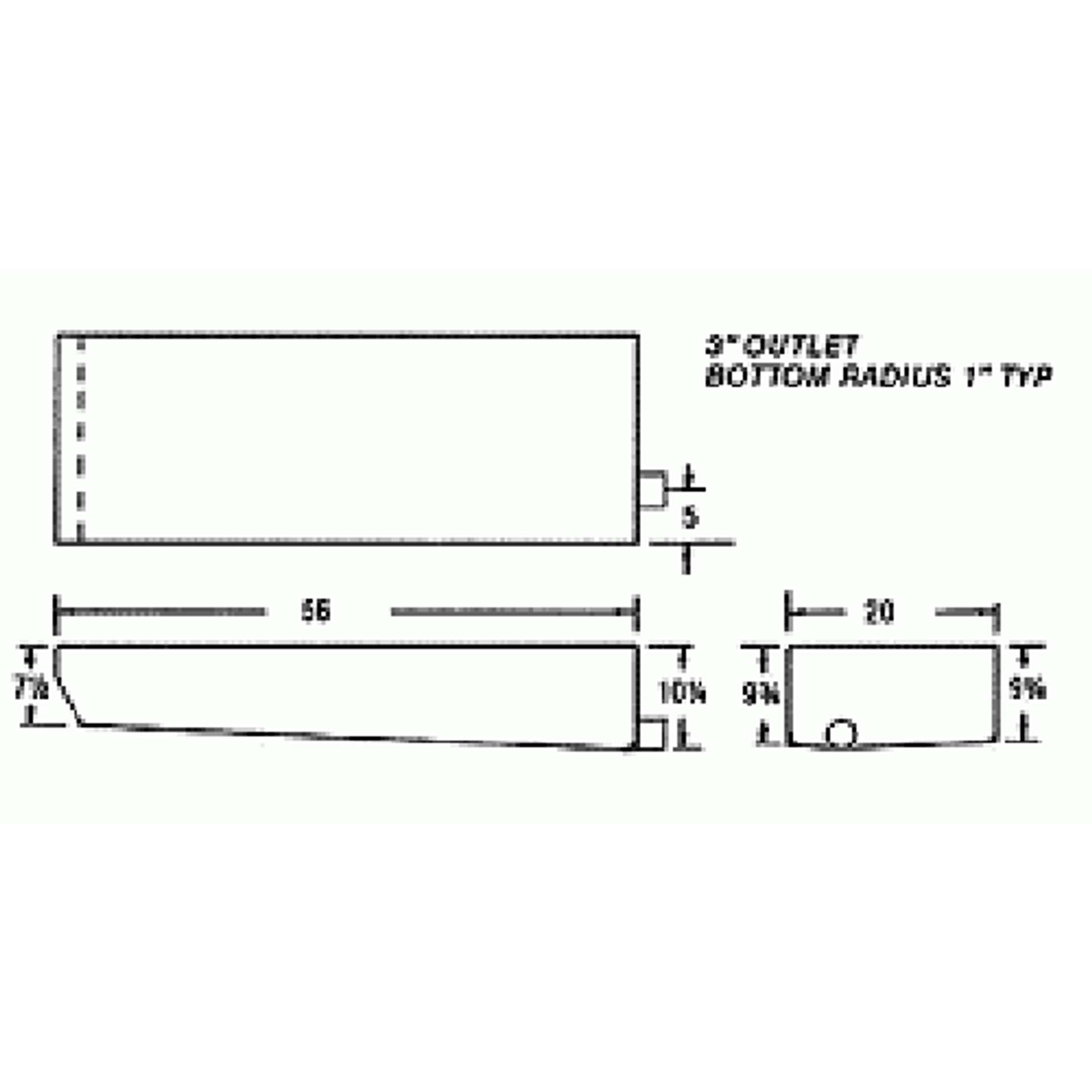 40 Gallon RV Holding Tank