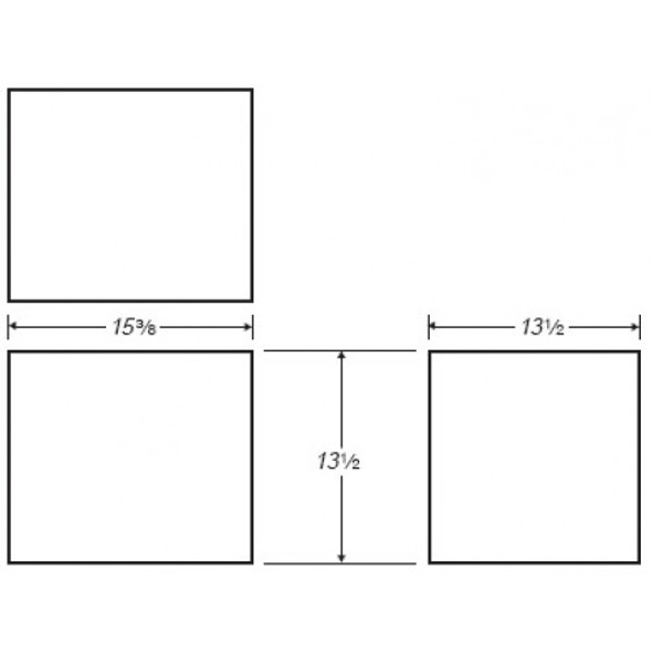 11 Gallon Rectangle Plastic Tank | B286