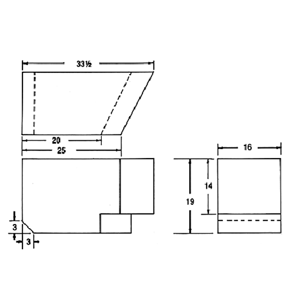 35 Gallon RV Water Tank | RV34W