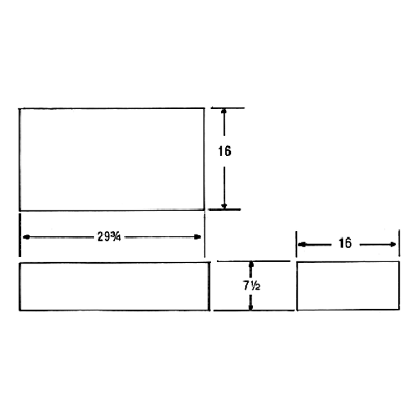 14 Gallon RV Water Tank | RV37W