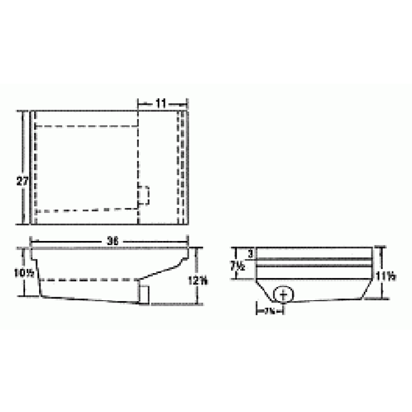 33 Gallon RV Holding Tank | R-15H