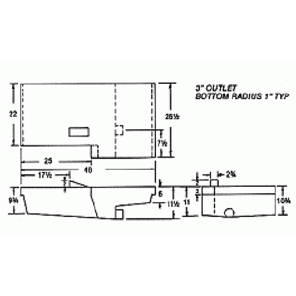 36 Gallon RV Holding Tank | R-85H