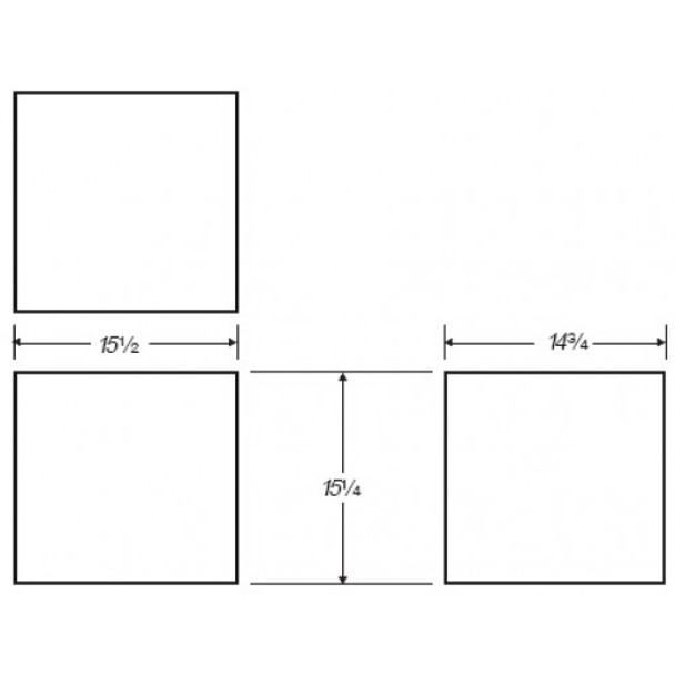 12 Gallon Rectangle Plastic Tank | B441