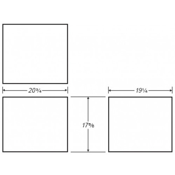 28 Gallon Rectangle Plastic Tank | B273