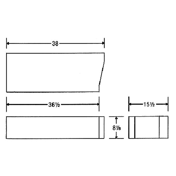 19 Gallon RV Water Tank | RV20W