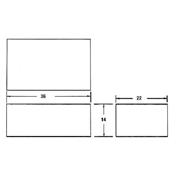 46 Gallon RV Water Tank | RV22W