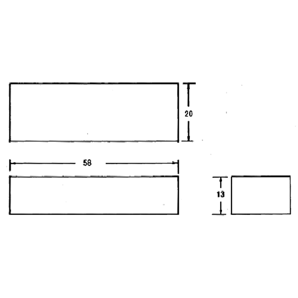 58 Gallon RV Water Tank | RV43W